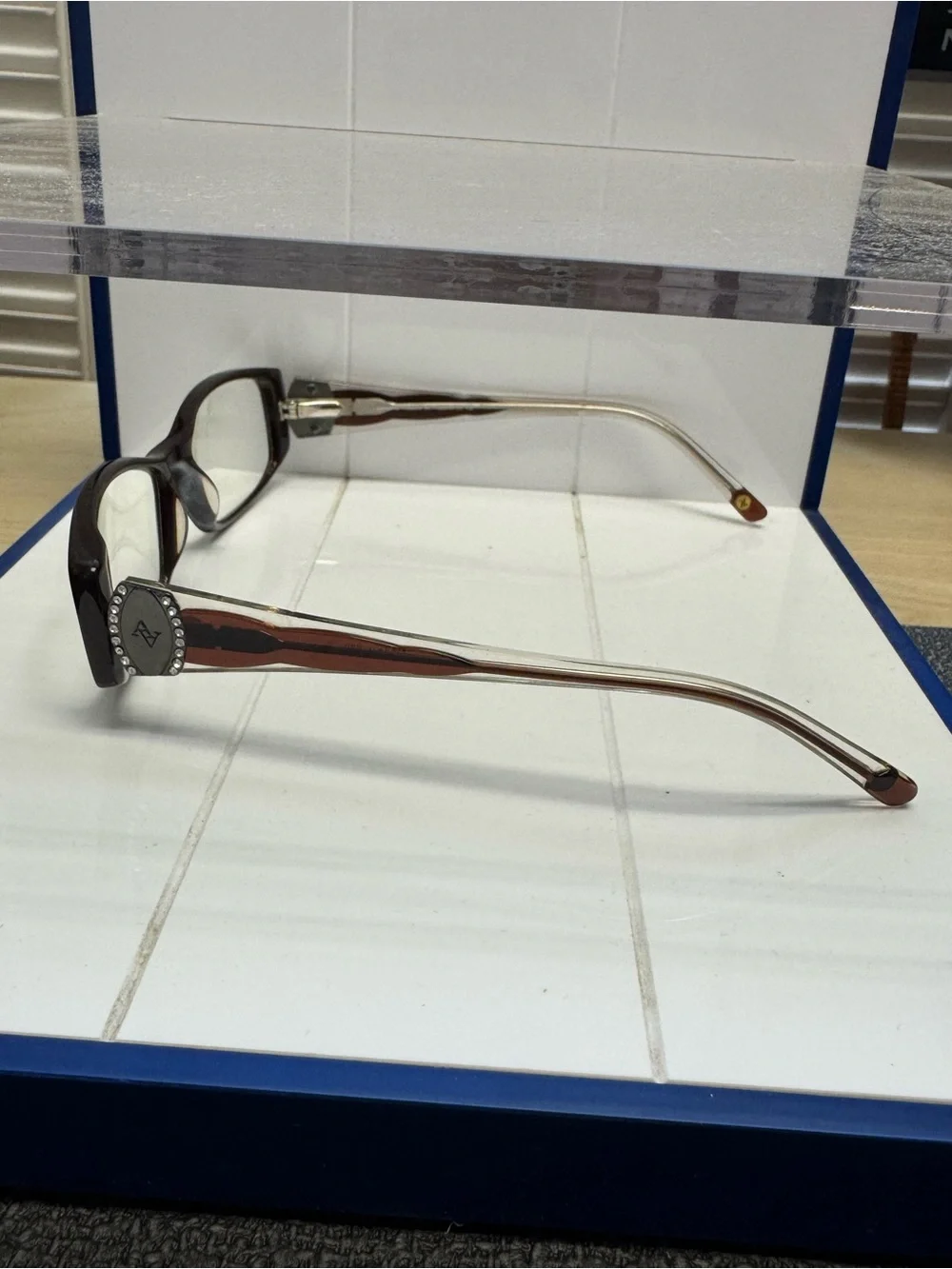 Adrienne Vittadini Eyeglasses Frame & Case